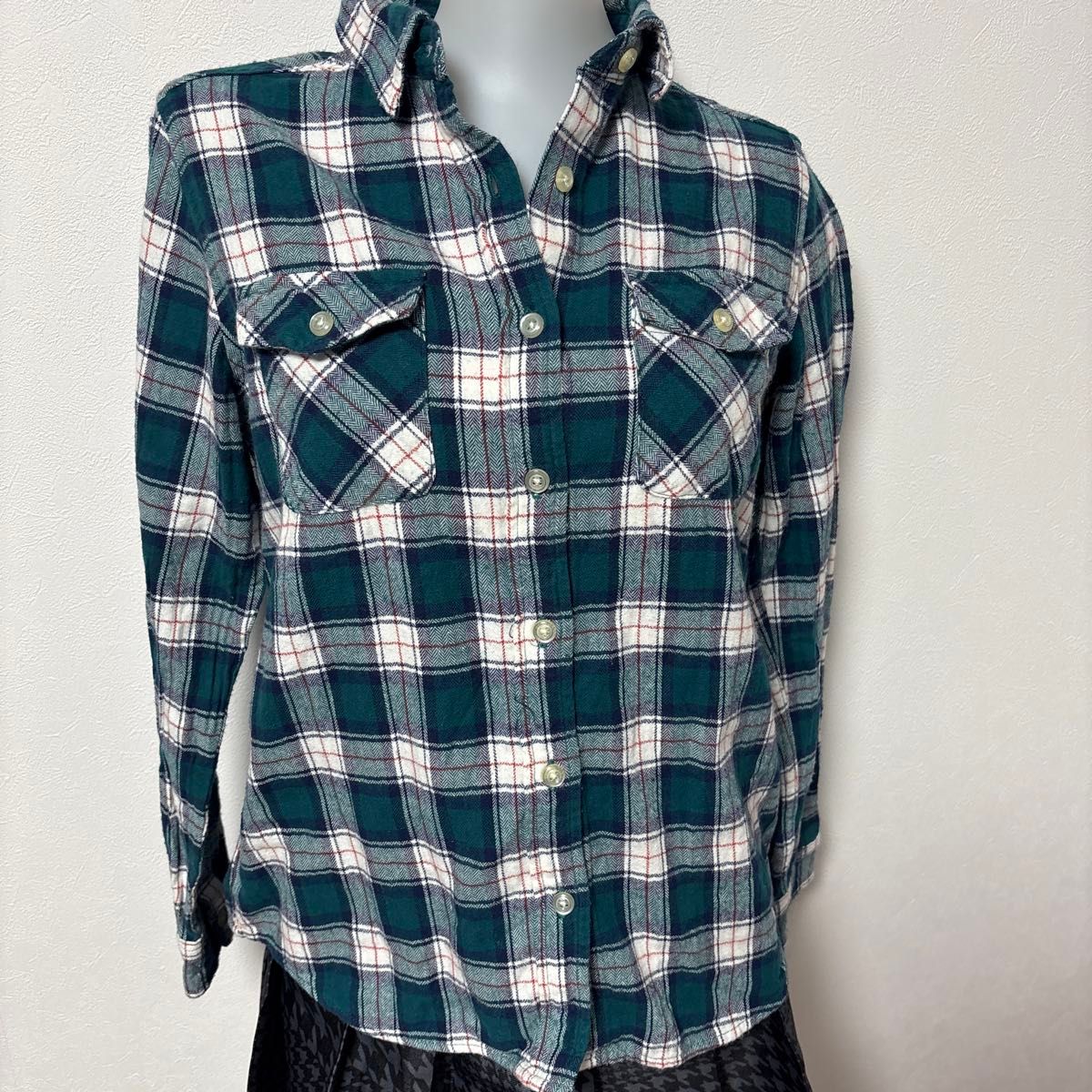 レディース BACK NUMBER バックナンバー チェック柄シャツ レディース BACK NUMBER バックナンバー チェック柄シャツ