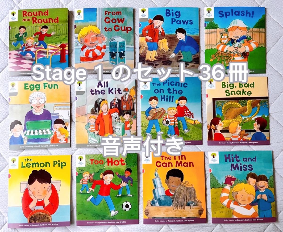 ORT入門DD36冊セット Oxford Reading Tree Stage1+英語 ORT入門DD36冊セット Oxford Reading Tree Stage1+英語