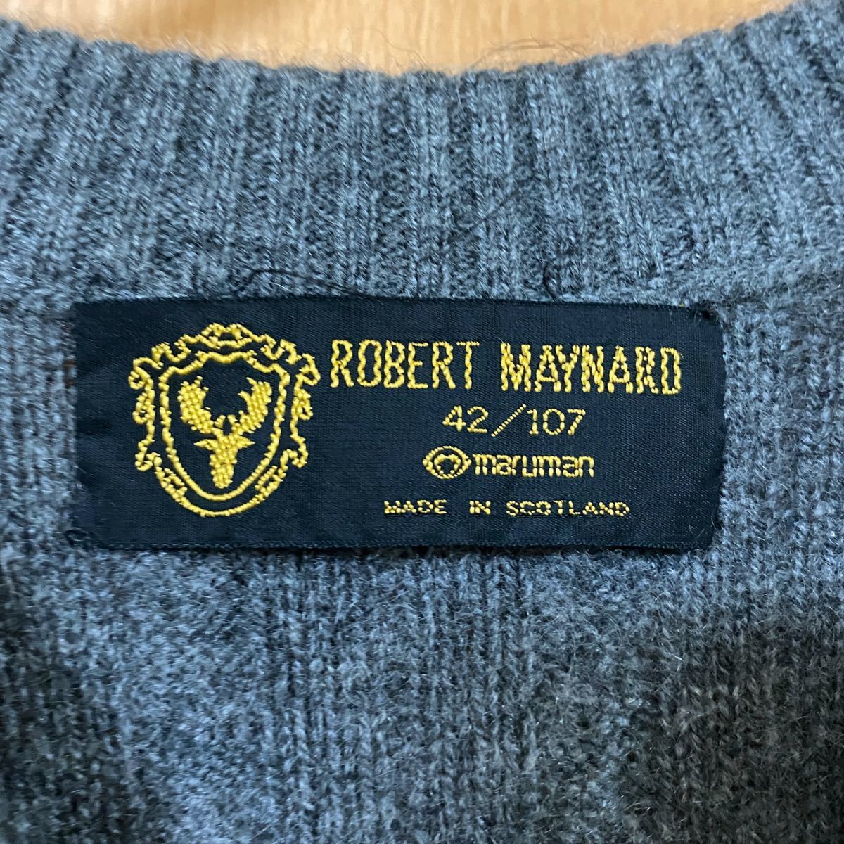 ROBERT MAYNARDカシミヤ100％　セーター
