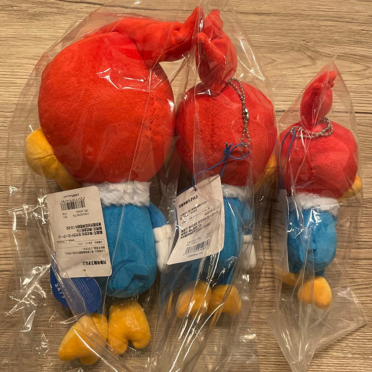 ウッディー・ウッドペッカー ユニバーサル USJ ぬいぐるみ ウッディー・ウッドペッカー ユニバーサル USJ ぬいぐるみ