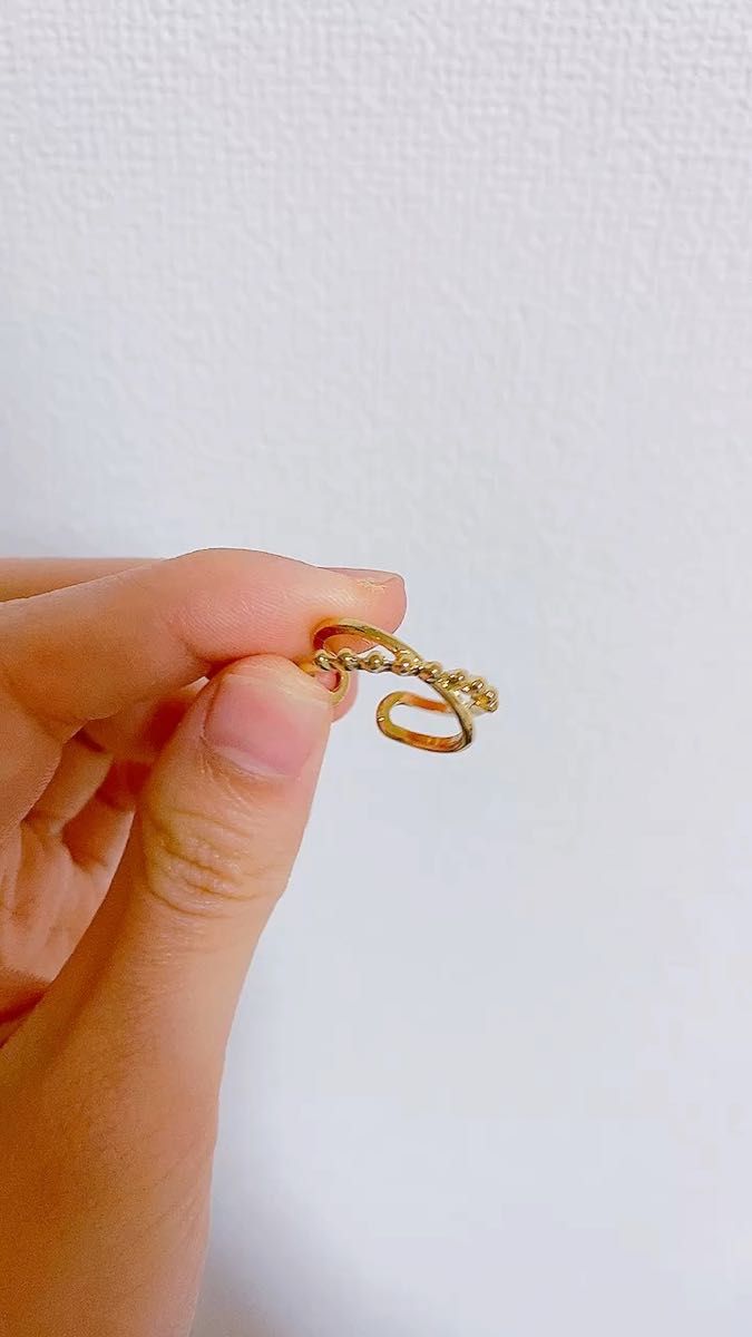 リング 指輪 ヴィンテージ 男女兼用 海外アクセサリー 新品未使用 ゴールド