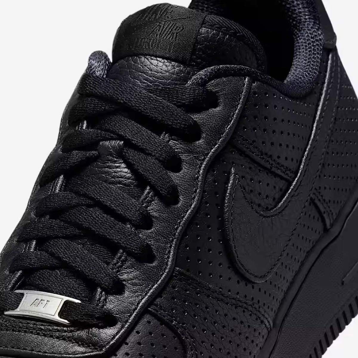 ★NIKE★エアフォース1 SP★ブラック★ ナイキ エアフォース1 SP ブラック 黒 パンチング【新品 27 5cm