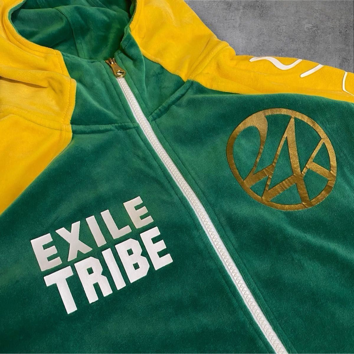 EXILE TRIBE 24 karats ベロア セットアップ ジャージ 初期 EXILE TRIBE 24 karats ベロア セットアップ ジャージ 初期