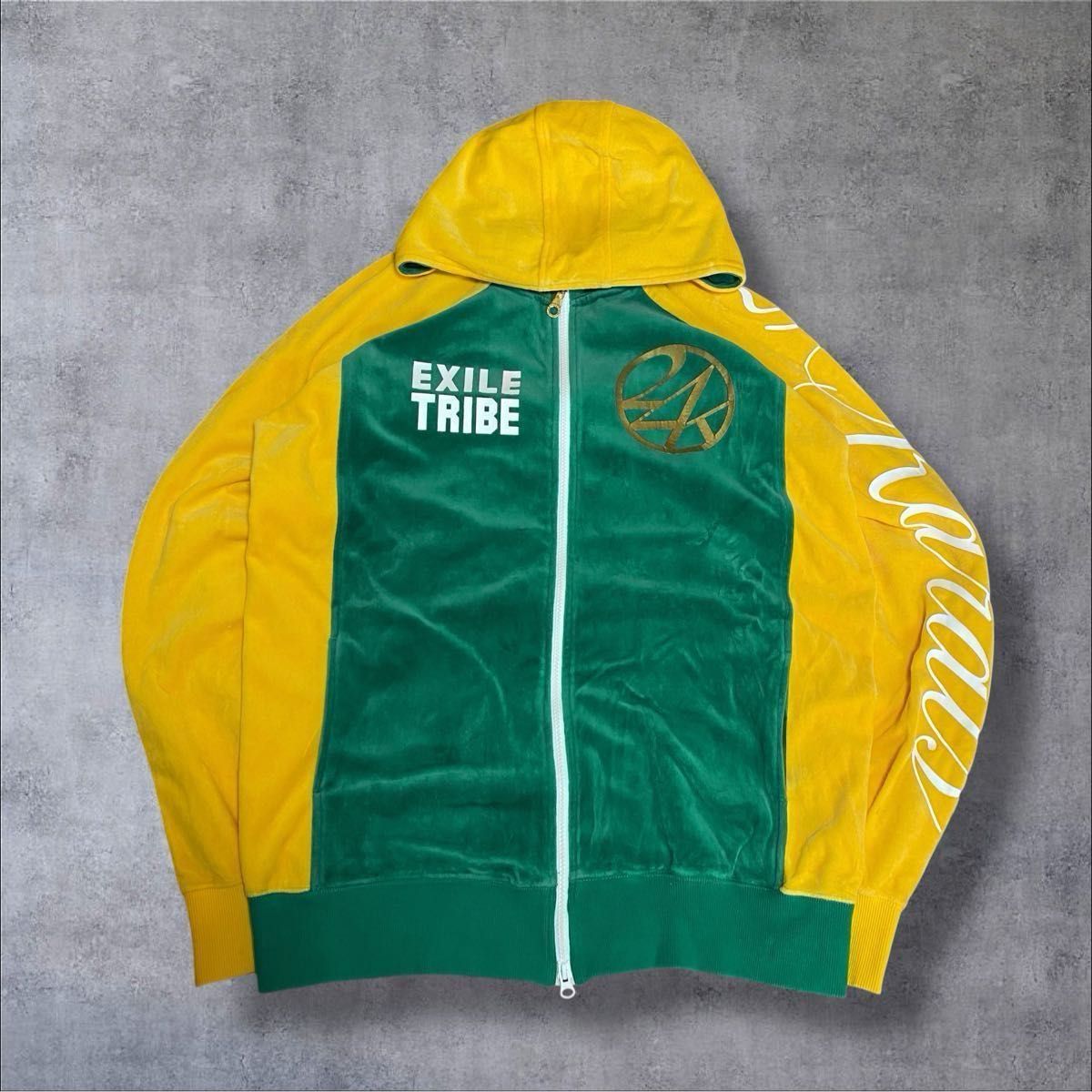 EXILE TRIBE 24 karats ベロア セットアップ ジャージ 初期 EXILE TRIBE 24 karats ベロア セットアップ ジャージ 初期