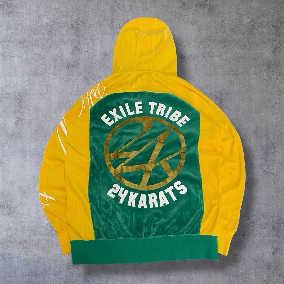EXILE TRIBE 24 karats ベロア セットアップ ジャージ 初期 EXILE TRIBE 24 karats ベロア セットアップ ジャージ 初期