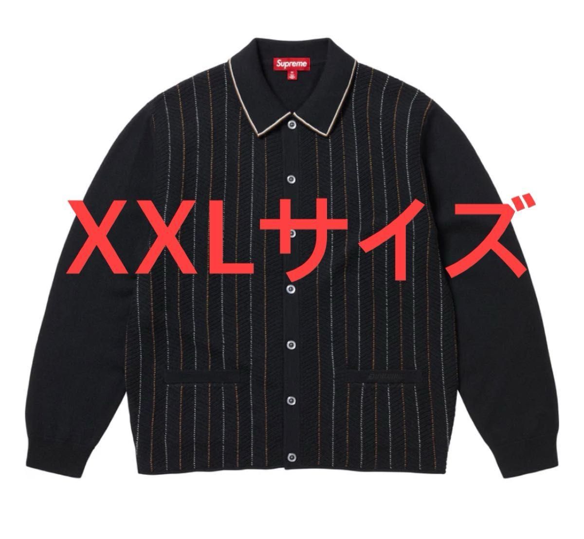 supreme Herringbone Cardigan Black XXLサイズ|Yahoo!フリマ supreme Herringbone Cardigan Black XXLサイズ|Yahoo!フリマ