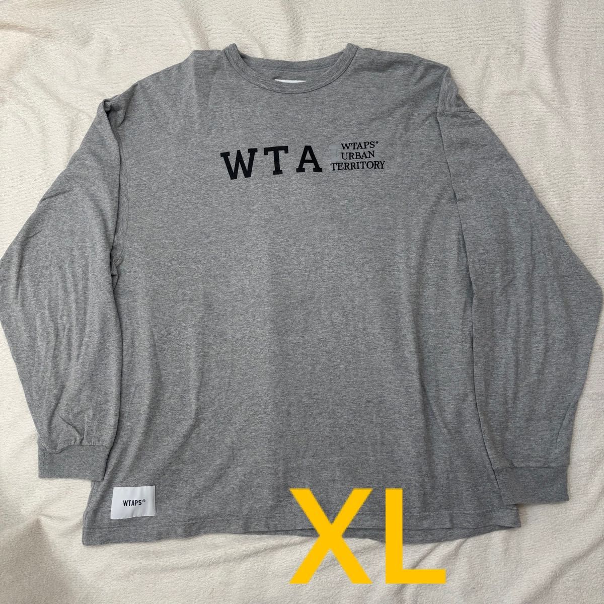 wtaps DESIGN 01 / LS / COTTON ロンT グレー ダブルタップス wtaps DESIGN 01 / LS / COTTON ロンT グレー ダブルタップス