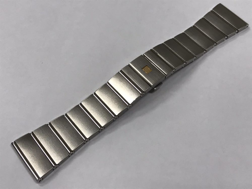 オメガ コンステレーション ステンレスベルト 1656/981 OMEGA constellation stainless steel bracelet 全長15cm 取り付け部分23mm幅 は-1_画像1