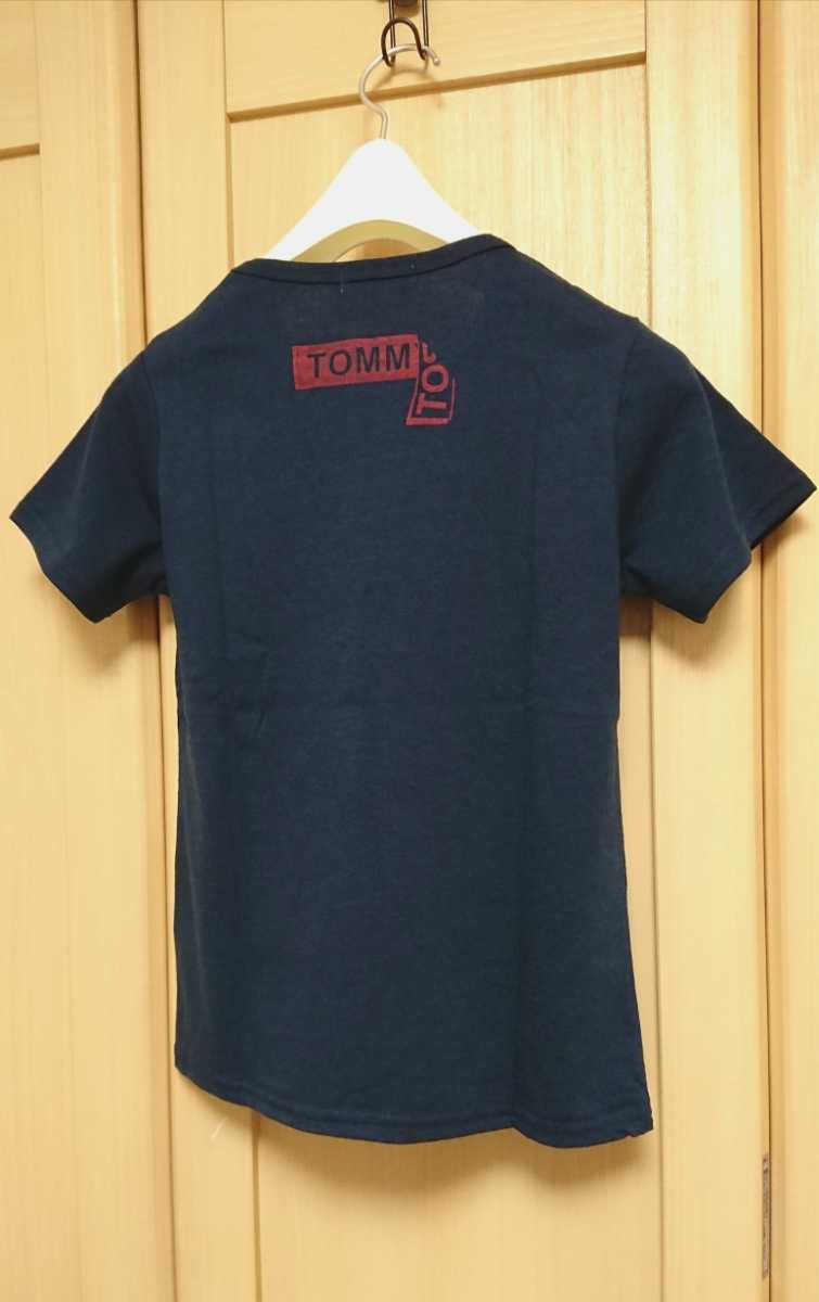 タグ付 koe 140サイズ コエ サスペンダー風 プリント 半袖 Tシャツ ネイビー 未使用 新品 送料無料