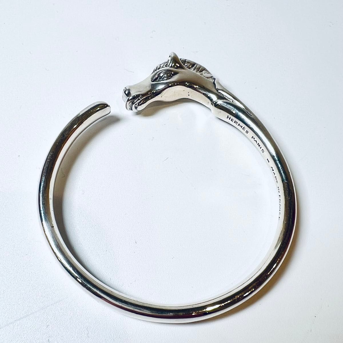 正規品 HERMES エルメス シュバルホース SS ブレスレット 正規品 HERMES エルメス シュバルホース SS ブレスレット
