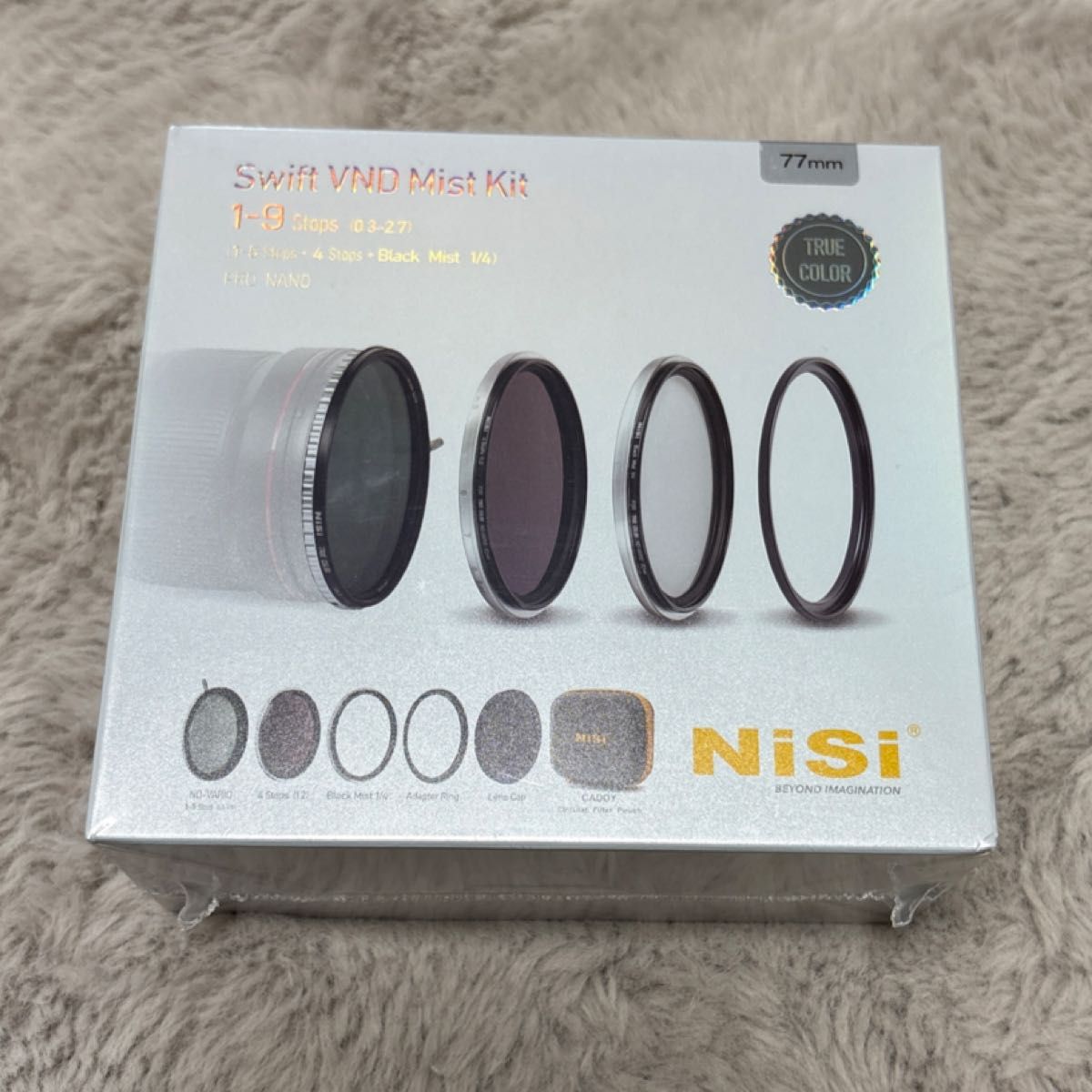 新品】NiSi SWIFT VND ミストキット 77mm 動画撮影フィルター 新品】NiSi SWIFT VND ミストキット 77mm 動画撮影フィルター