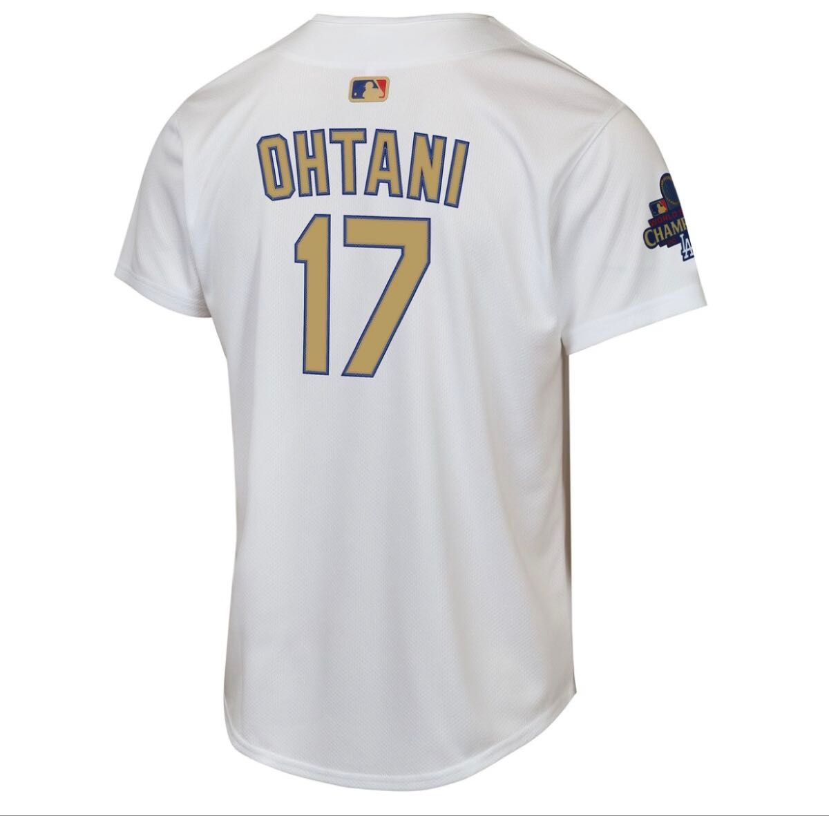 新品未使用】大谷翔平 ドジャース ゴールドユニフォーム|Yahoo 新品未使用】大谷翔平 ドジャース ゴールドユニフォーム|Yahoo