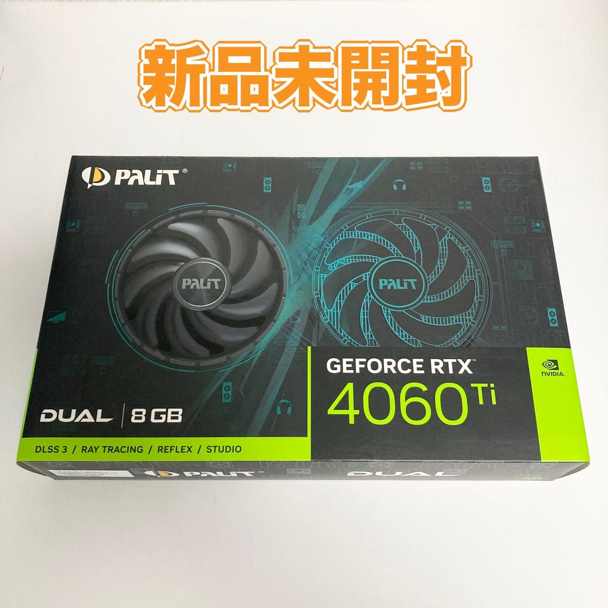 新品未開封 Palit Nvidia GeForce RTX4060Ti 8GB|Yahoo!フリマ 新品未開封 Palit Nvidia GeForce RTX4060Ti 8GB|Yahoo!フリマ