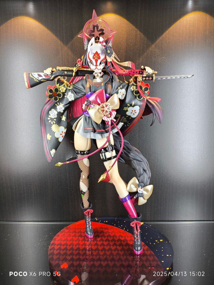 海外製 ブルーアーカイブ 狐坂ワカモ フィギュア 完成品 25cm 1 海外製 ブルーアーカイブ 狐坂ワカモ フィギュア 完成品 25cm 1
