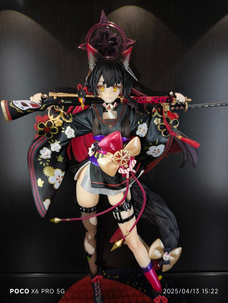 海外製 ブルーアーカイブ 狐坂ワカモ フィギュア 完成品 25cm 1 海外製 ブルーアーカイブ 狐坂ワカモ フィギュア 完成品 25cm 1