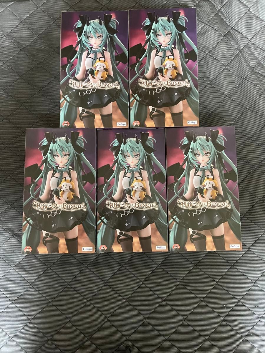 初音ミク × ラスカル trio try it フィギュア 悪魔 5個セット 初音ミク × ラスカル trio try it フィギュア 悪魔 5個セット