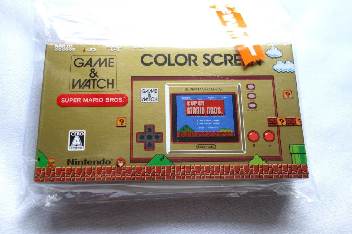 スーパーマリオブラザーズ 任天堂ゲームウォッチ 新品未開封品 スーパーマリオブラザーズ 任天堂ゲームウォッチ 新品未開封品