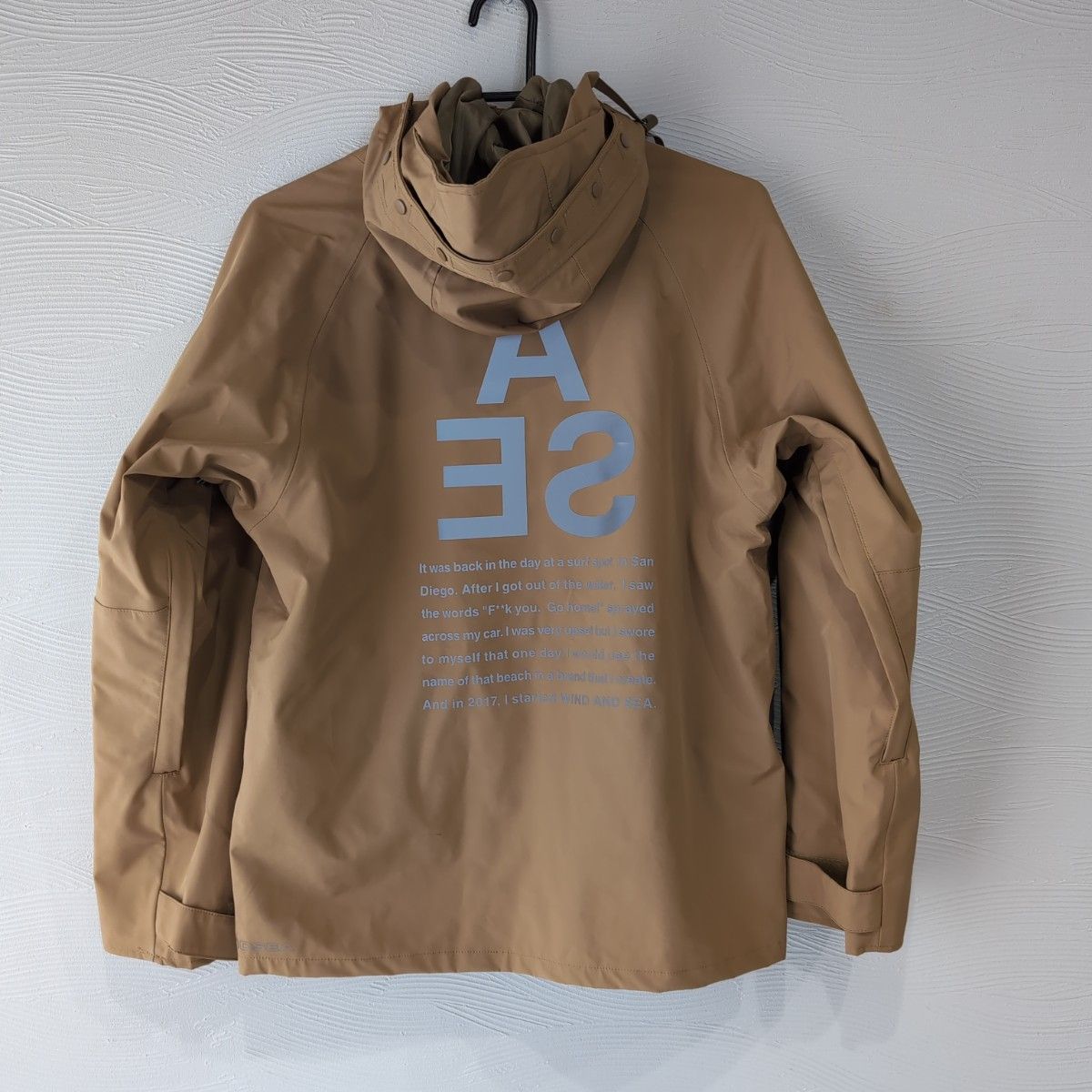 wind and sea ウィンダンシー ナイロンジャケット マウンテン wind and sea ウィンダンシー ナイロンジャケット マウンテン