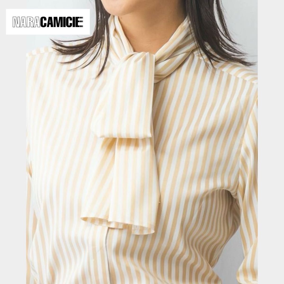 定価25300円 新品タグ付 NARACAMICIE ナラカミーチェ ボウタイ