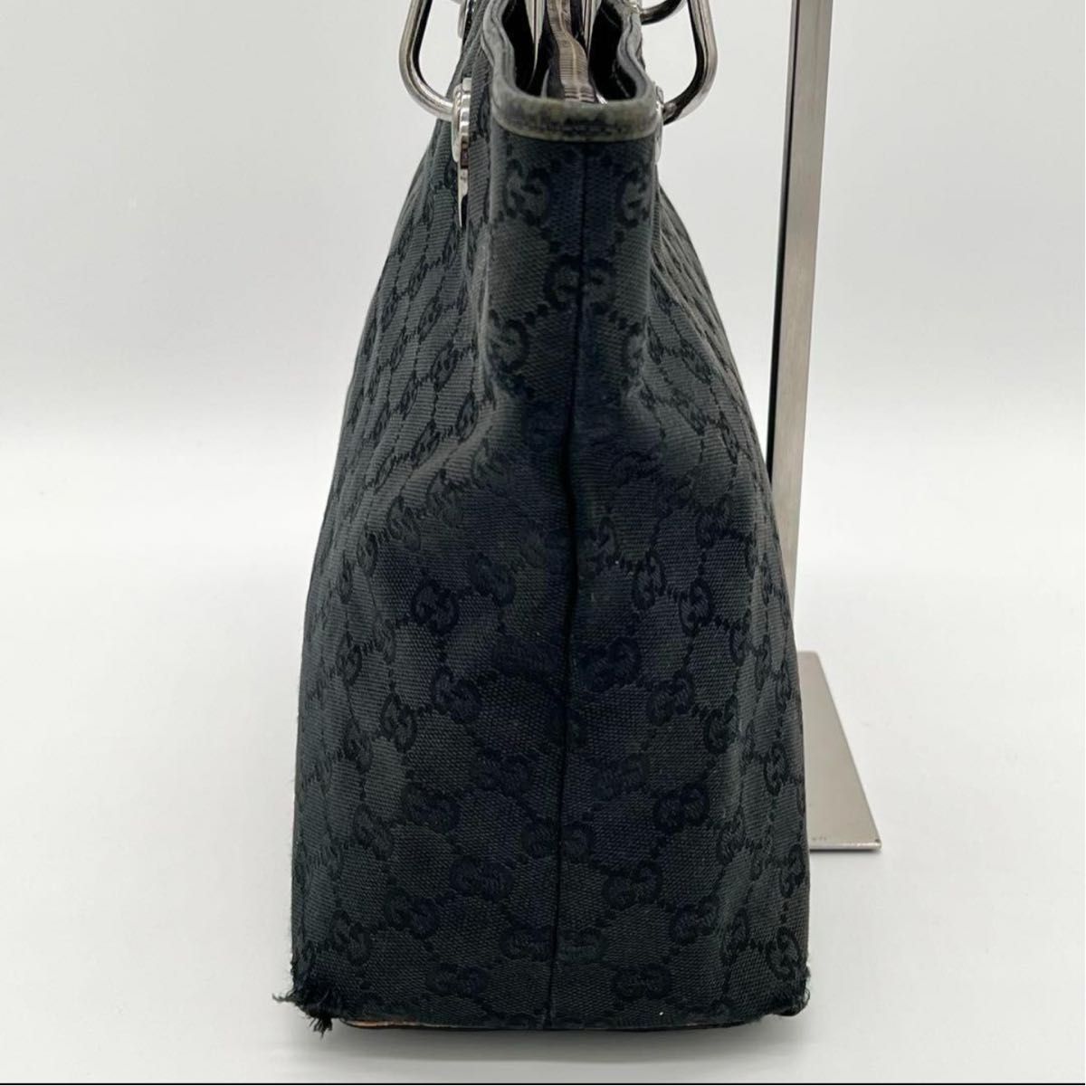 良品】GUCCI グッチ エクリプスライン トートバッグ GG柄 良品】GUCCI グッチ エクリプスライン トートバッグ GG柄