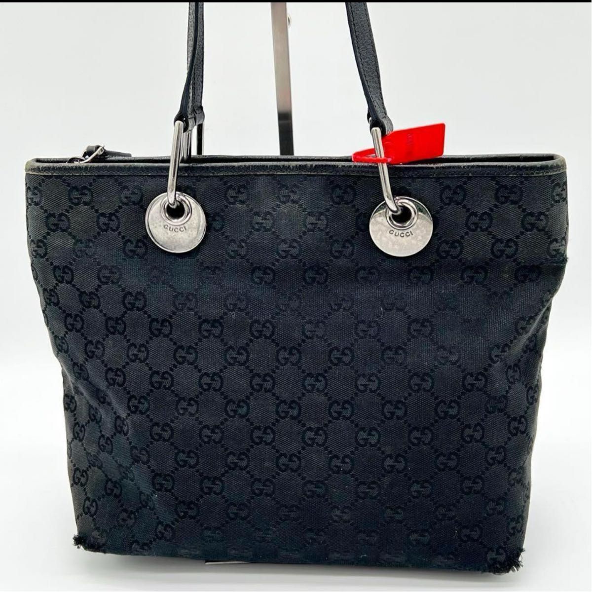 良品】GUCCI グッチ エクリプスライン トートバッグ GG柄 良品】GUCCI グッチ エクリプスライン トートバッグ GG柄