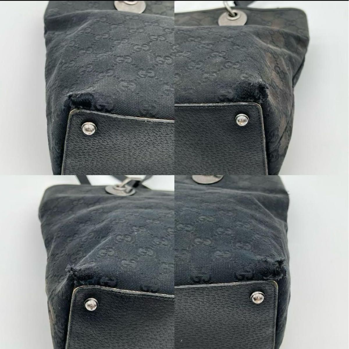 良品】GUCCI グッチ エクリプスライン トートバッグ GG柄 良品】GUCCI グッチ エクリプスライン トートバッグ GG柄