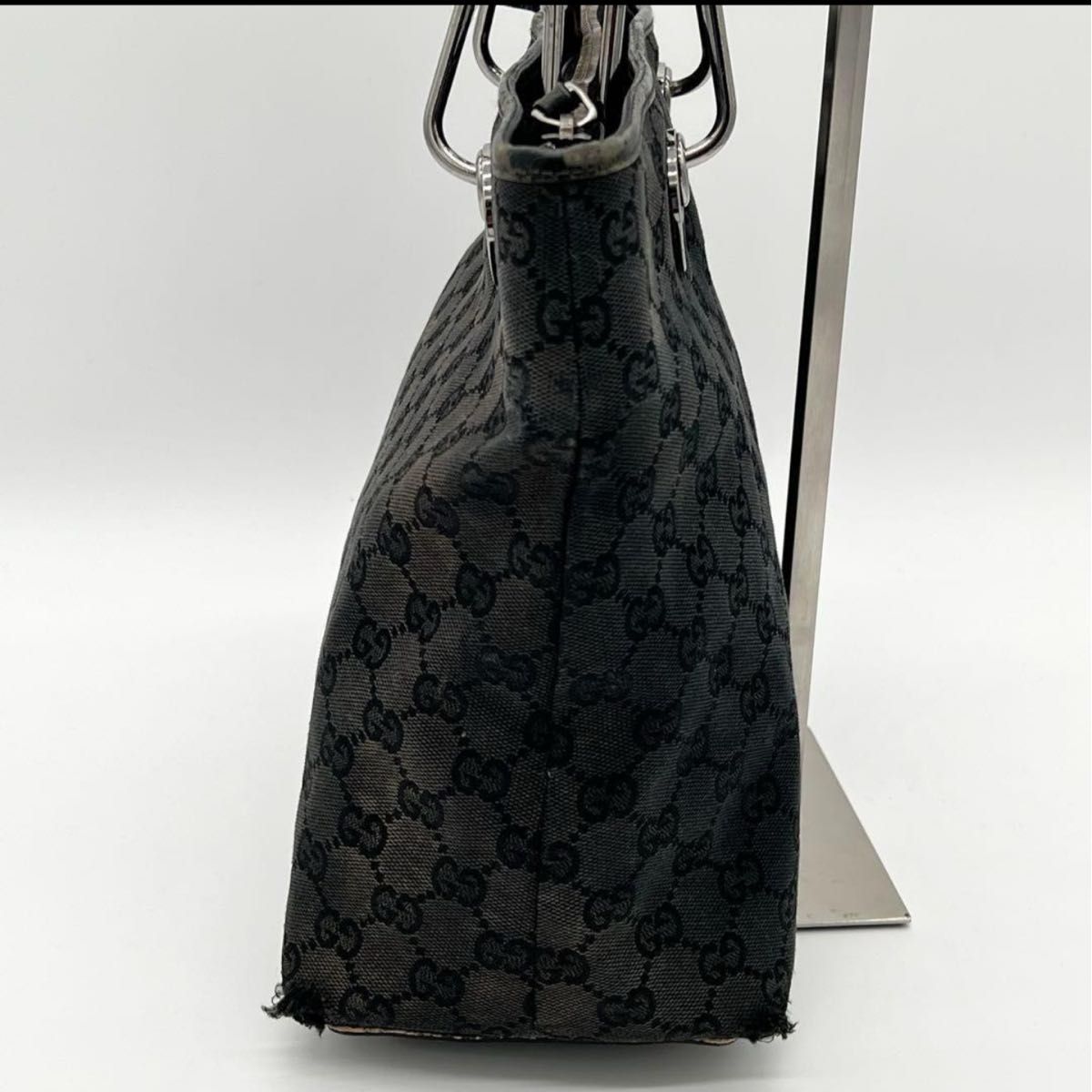 良品】GUCCI グッチ エクリプスライン トートバッグ GG柄 良品】GUCCI グッチ エクリプスライン トートバッグ GG柄