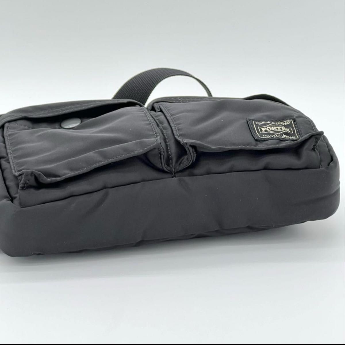 美品】PORTER ポーター TANKER タンカー ウエストポーチ ボディ 美品】PORTER ポーター TANKER タンカー ウエストポーチ ボディ