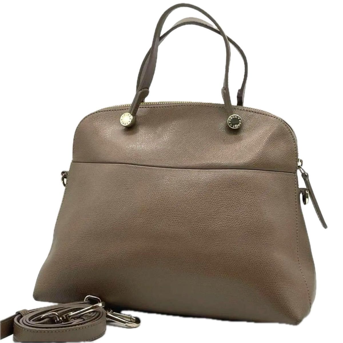 良品】FURLA フルラ パイパー ハンドバッグ ショルダーバッグ 良品】FURLA フルラ パイパー ハンドバッグ ショルダーバッグ