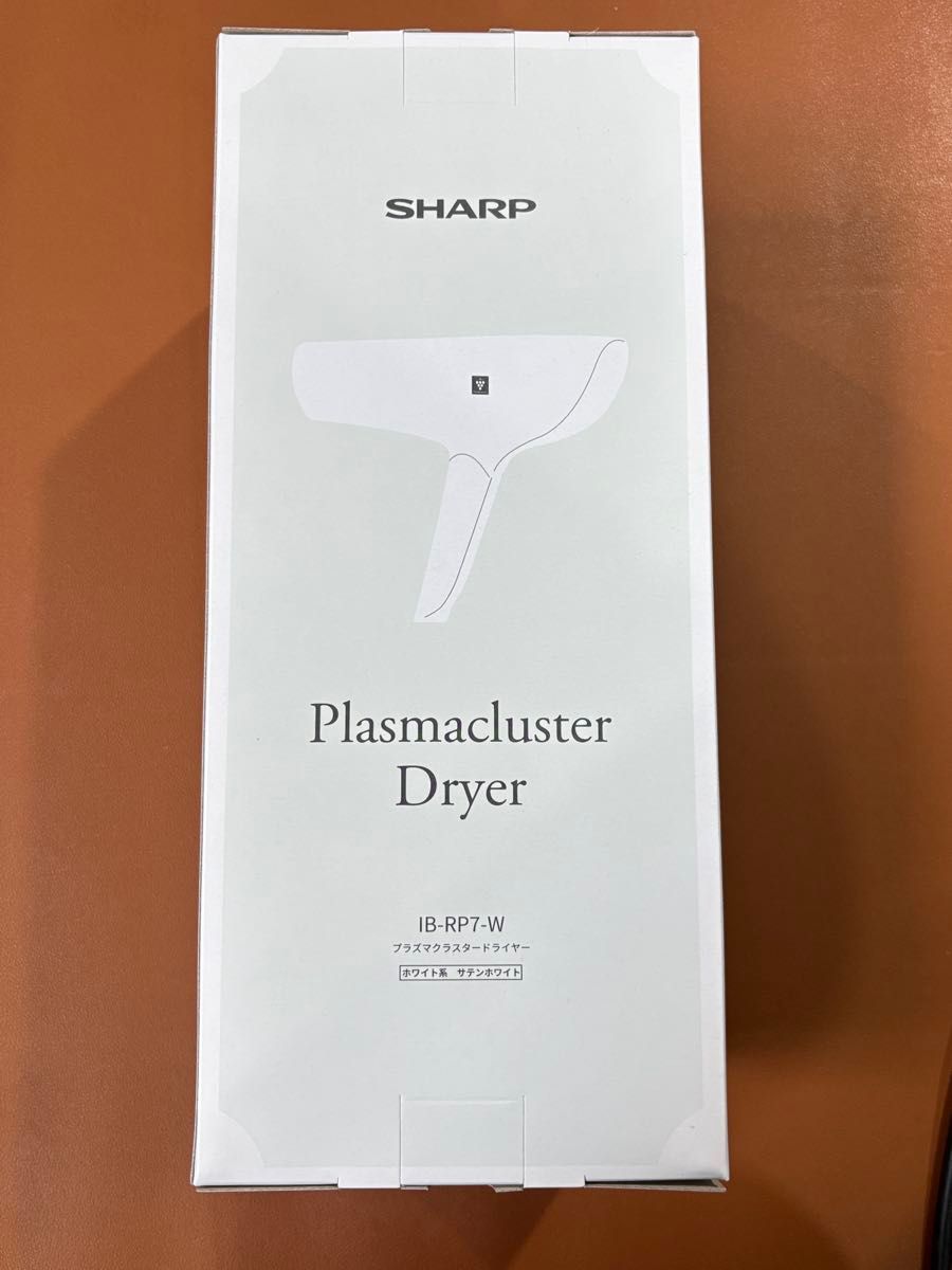 SHARP プラズマクラスタードライヤー IB-RP7-W サテンホワイト SHARP プラズマクラスタードライヤー IB-RP7-W サテンホワイト