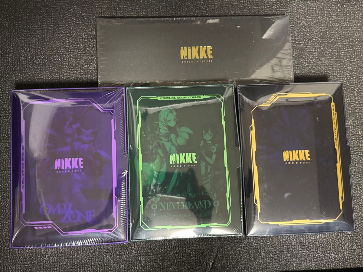 新品 未開封 勝利の女神NIKKE サウンドトラック3種セット 限定 新品 未開封 勝利の女神NIKKE サウンドトラック3種セット 限定
