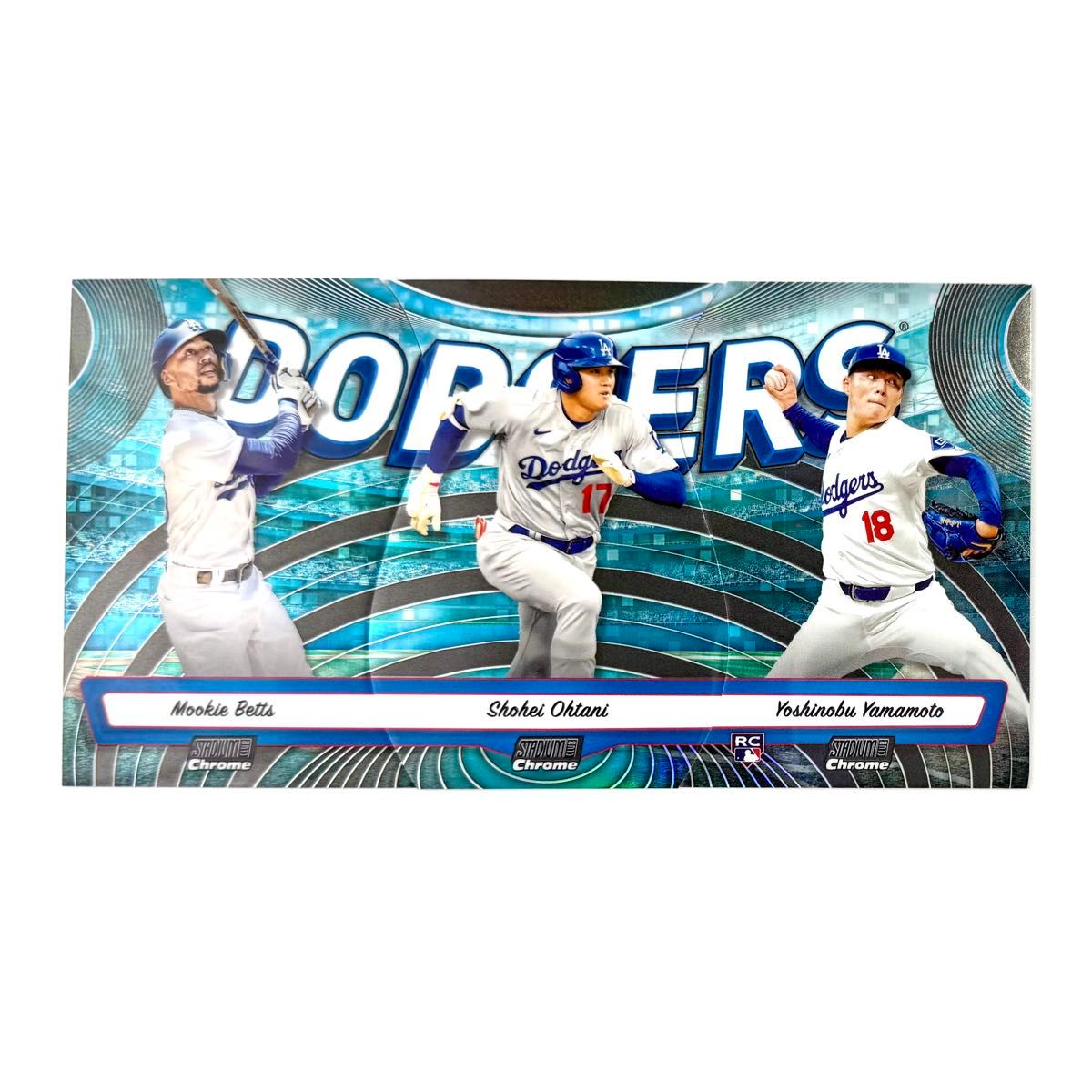 2024 Topps Stadium Club Chrome ベッツ 大谷翔平 山本由伸 2024 Topps Stadium Club Chrome ベッツ 大谷翔平 山本由伸
