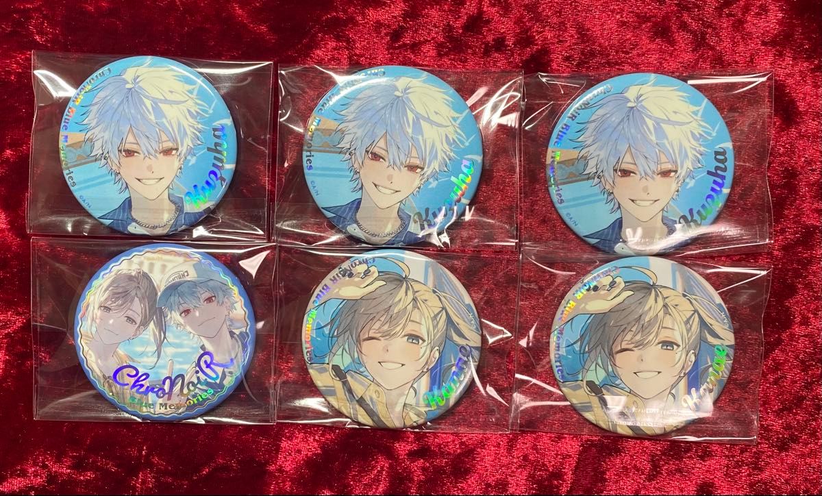 交換】にじさんじ ChroNoiR くろのわ Blue Memories 缶バッジ 交換】にじさんじ ChroNoiR くろのわ Blue Memories 缶バッジ