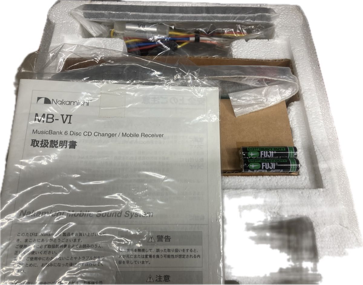 Nakamichi MB-VI 新品未使用 1din 6-disc|Yahoo!フリマ(旧 Nakamichi MB-VI 新品未使用 1din 6-disc|Yahoo!フリマ(旧