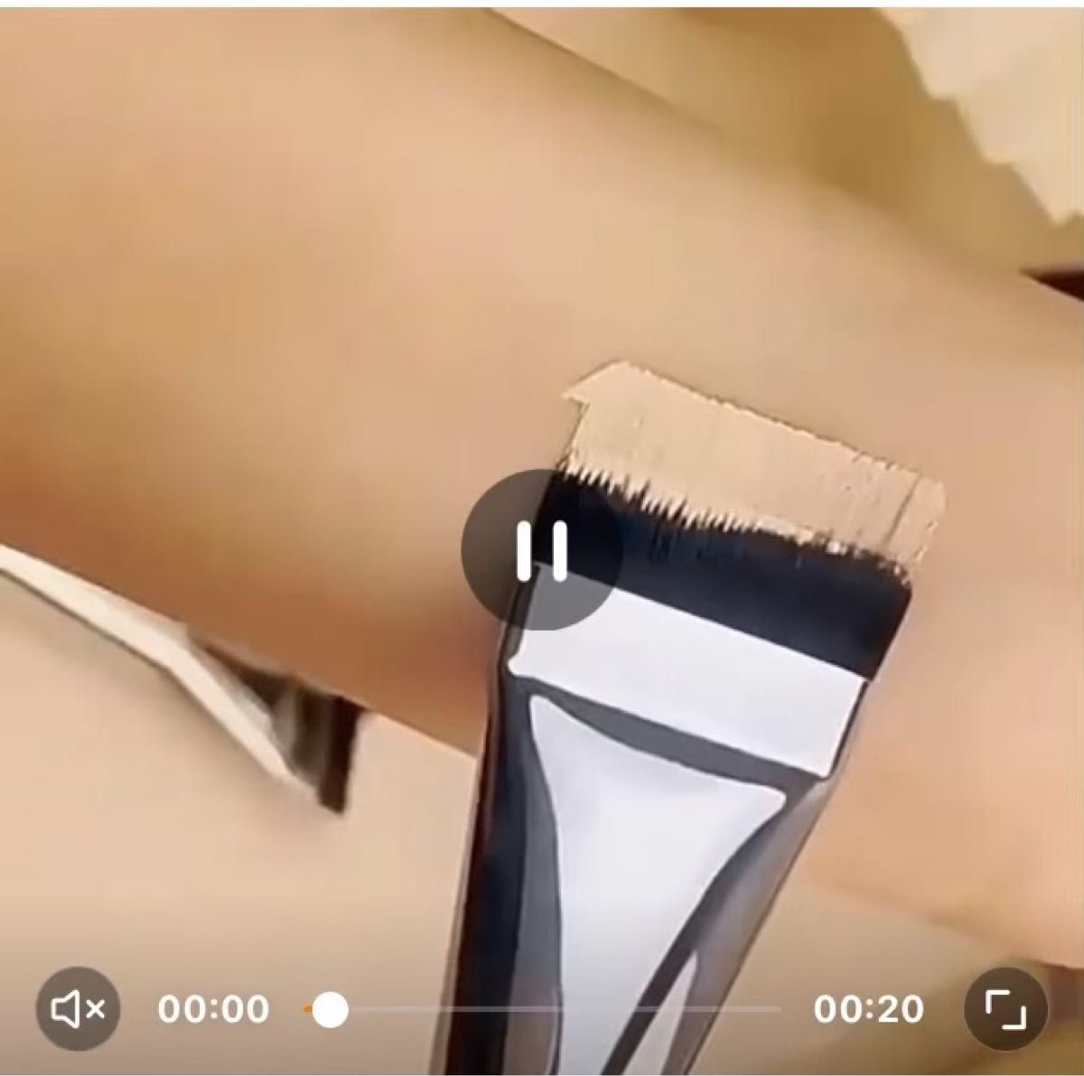 高密度フラッドヘッドファンデーションブラシ