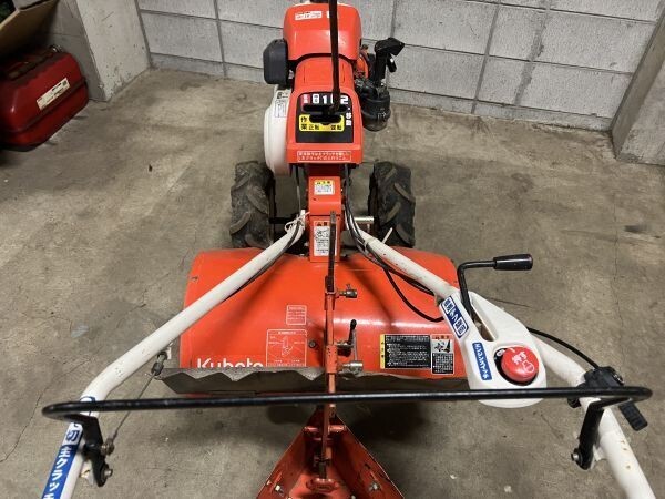 KUBOTA クボタ TR600 耕運機 6.2ps 正転/逆転 カバー開閉 耕うん KUBOTA クボタ TR600 耕運機 6.2ps 正転/逆転 カバー開閉 耕うん