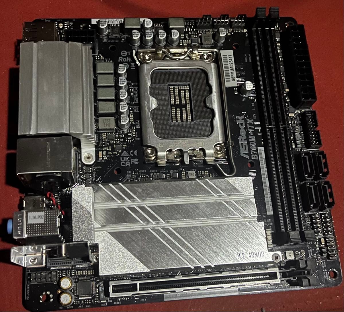動作未確認 ITXマザーボード LGA1700 ASRock B760M-ITX|Yahoo 動作未確認 ITXマザーボード LGA1700 ASRock B760M-ITX|Yahoo