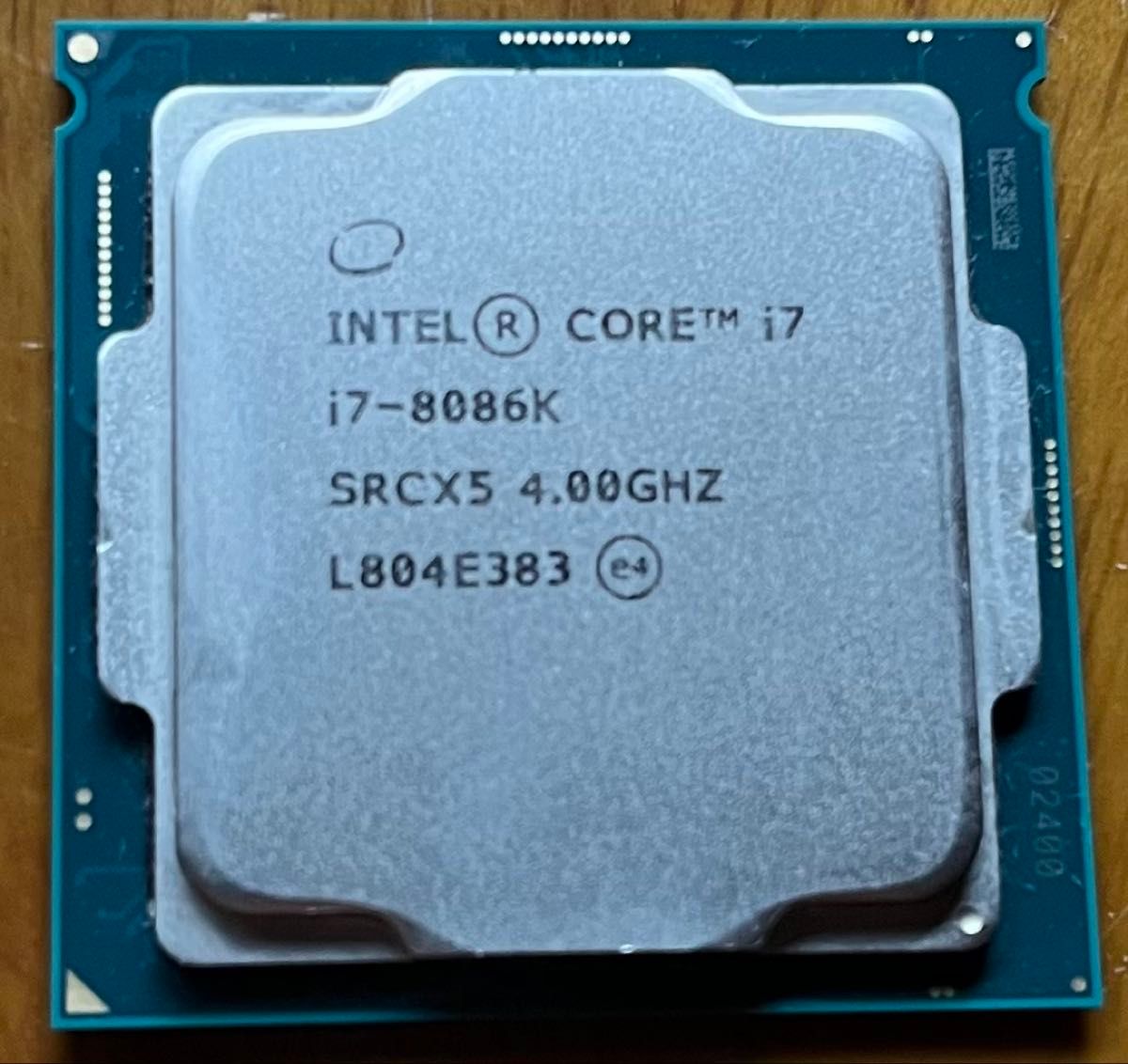 動作確認済 Intel Core i7-8086K Limited Edition LGA1151 CPU 動作確認済 Intel Core i7-8086K Limited Edition LGA1151 CPU