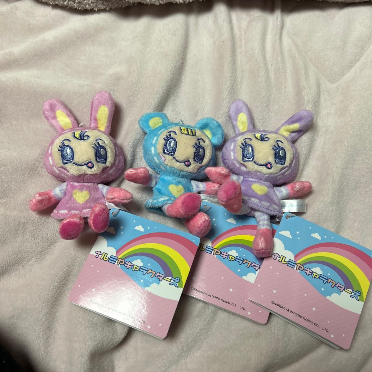 ナルミヤキャラクターズ マスコット ぬいぐるみ 3個セット ナルミヤキャラクターズ マスコット ぬいぐるみ 3個セット