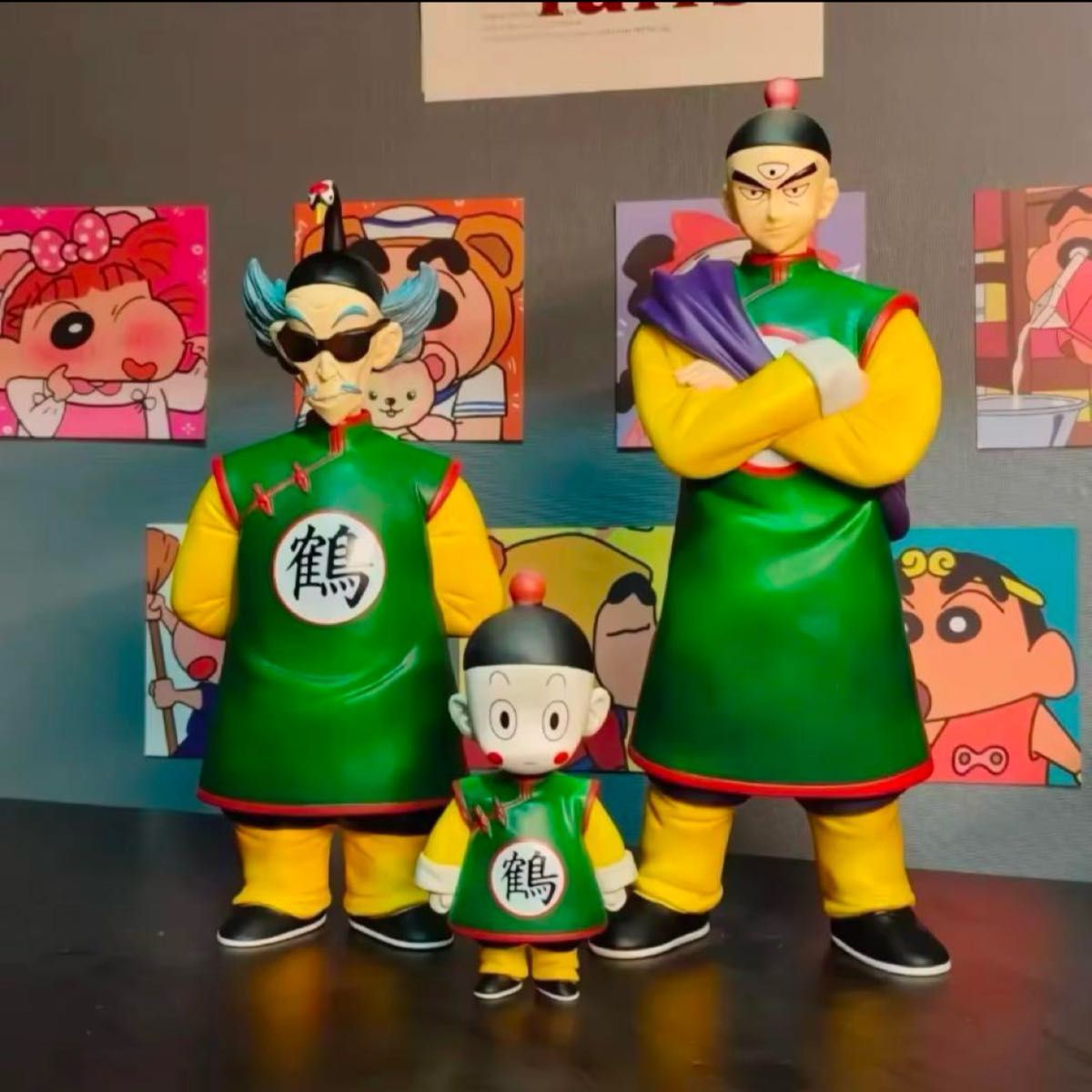 ドラゴンボール 天津飯 餃子 鶴仙人 フィギュア 3体セット ドラゴンボール 天津飯 餃子 鶴仙人 フィギュア 3体セット