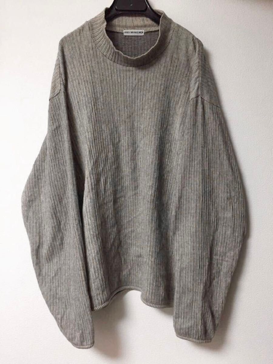 ISSEY MIYAKE MEN 00AW オーバーサイズ ハイネックトップ リブ ISSEY MIYAKE MEN 00AW オーバーサイズ ハイネックトップ リブ