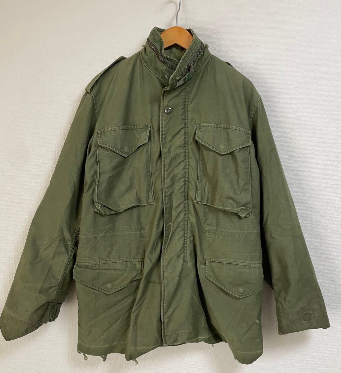 米軍実物 M-65 3rd フィールドジャケット 格安 ダメージ多数 米軍実物 M-65 3rd フィールドジャケット 格安 ダメージ多数