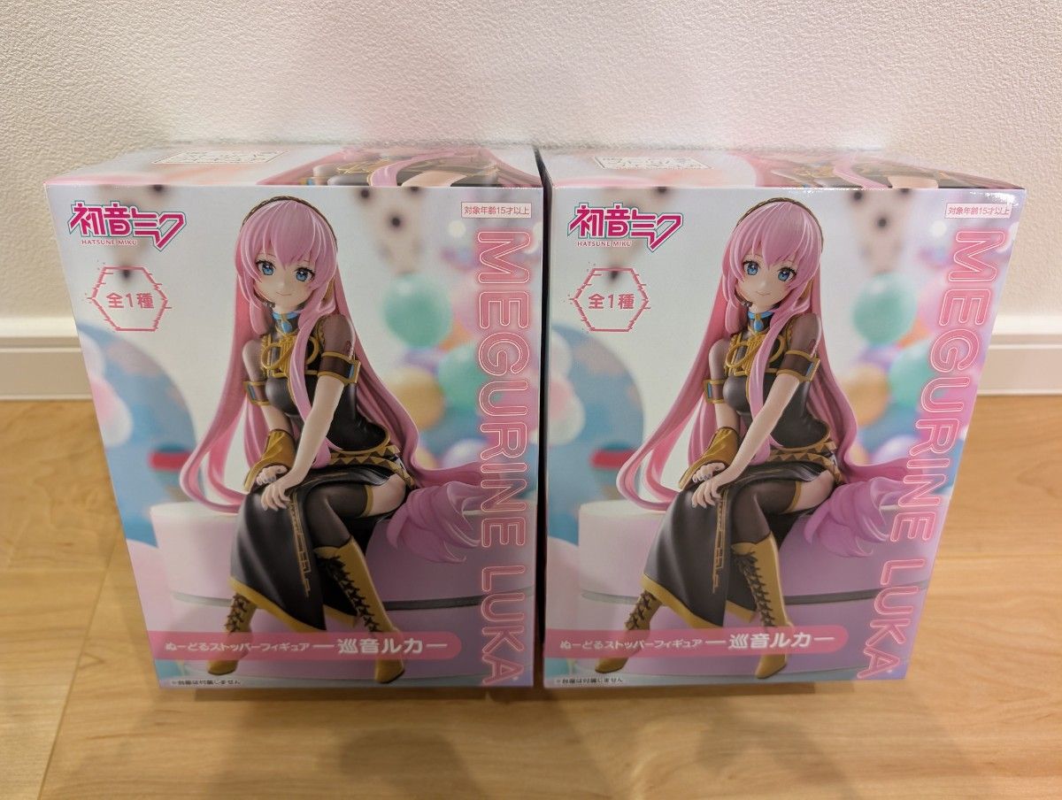 未開封 初音ミク ぬーどるストッパーフィギュア 巡音ルカ 未開封 初音ミク ぬーどるストッパーフィギュア 巡音ルカ