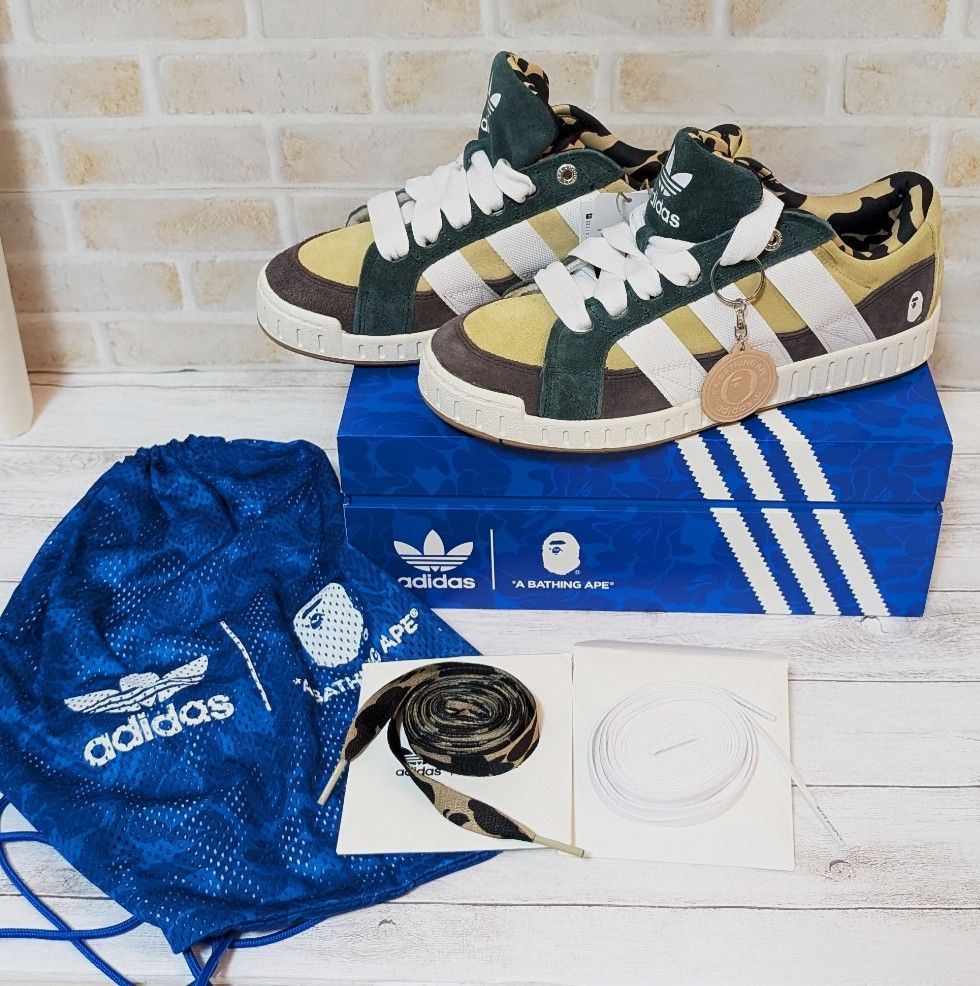 adidas A BATHING APE コラボスニーカー 275|Yahoo!フリマ(旧 adidas A BATHING APE コラボスニーカー 275|Yahoo!フリマ(旧