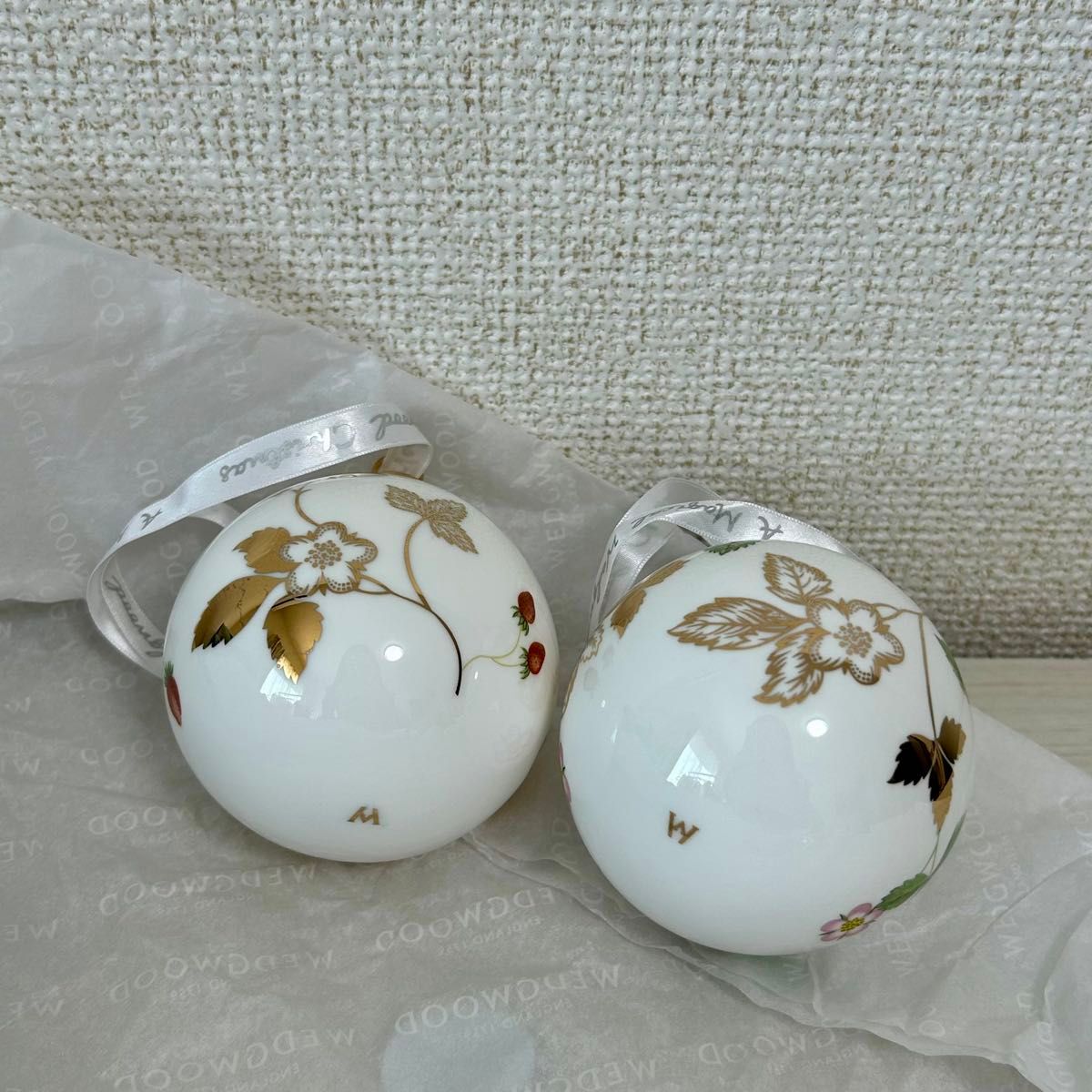 ウェッジウッド クリスマスオーナメント ワイルドストロベリー ウェッジウッド クリスマスオーナメント ワイルドストロベリー
