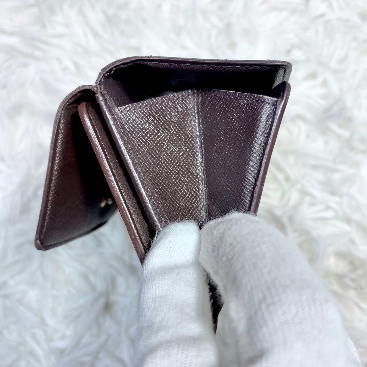 良品 LOUIS VUITTON ルイヴィトン ダミエ ポルトフォイユ 三 良品 LOUIS VUITTON ルイヴィトン ダミエ ポルトフォイユ 三