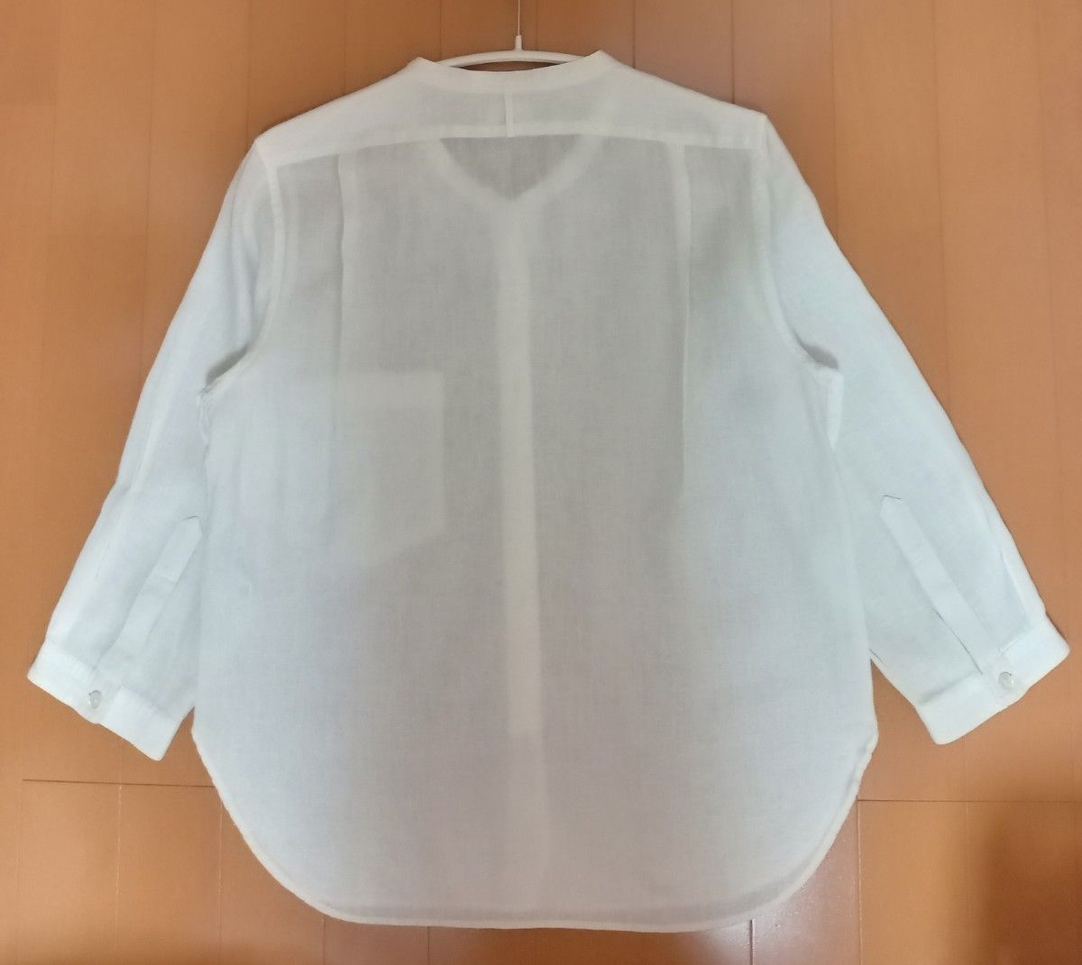 マーガレットハウエルシャツ リネンシャツ バンドカラー マーガレットハウエルシャツ リネンシャツ バンドカラー
