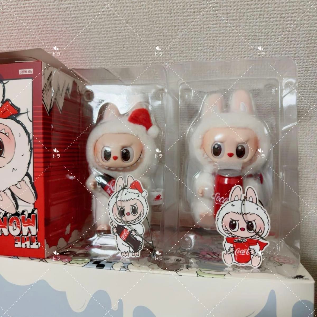 POP MART LABUBU ポップマートラブブ コカコーラ 2点セット POP MART LABUBU ポップマートラブブ コカコーラ 2点セット