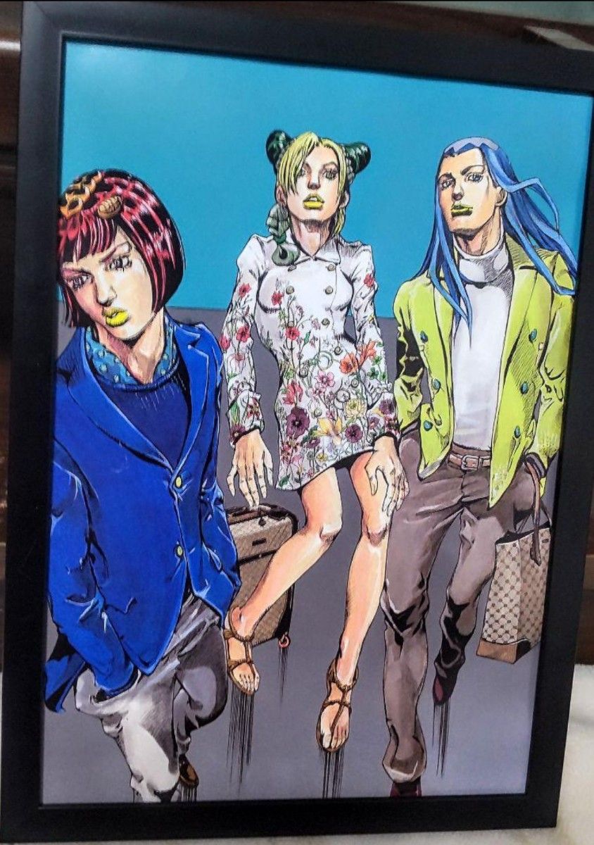 001】ジョジョの奇妙な冒険 × GUCCIコラボ (グッチ ) 空条徐倫 001】ジョジョの奇妙な冒険 × GUCCIコラボ (グッチ ) 空条徐倫