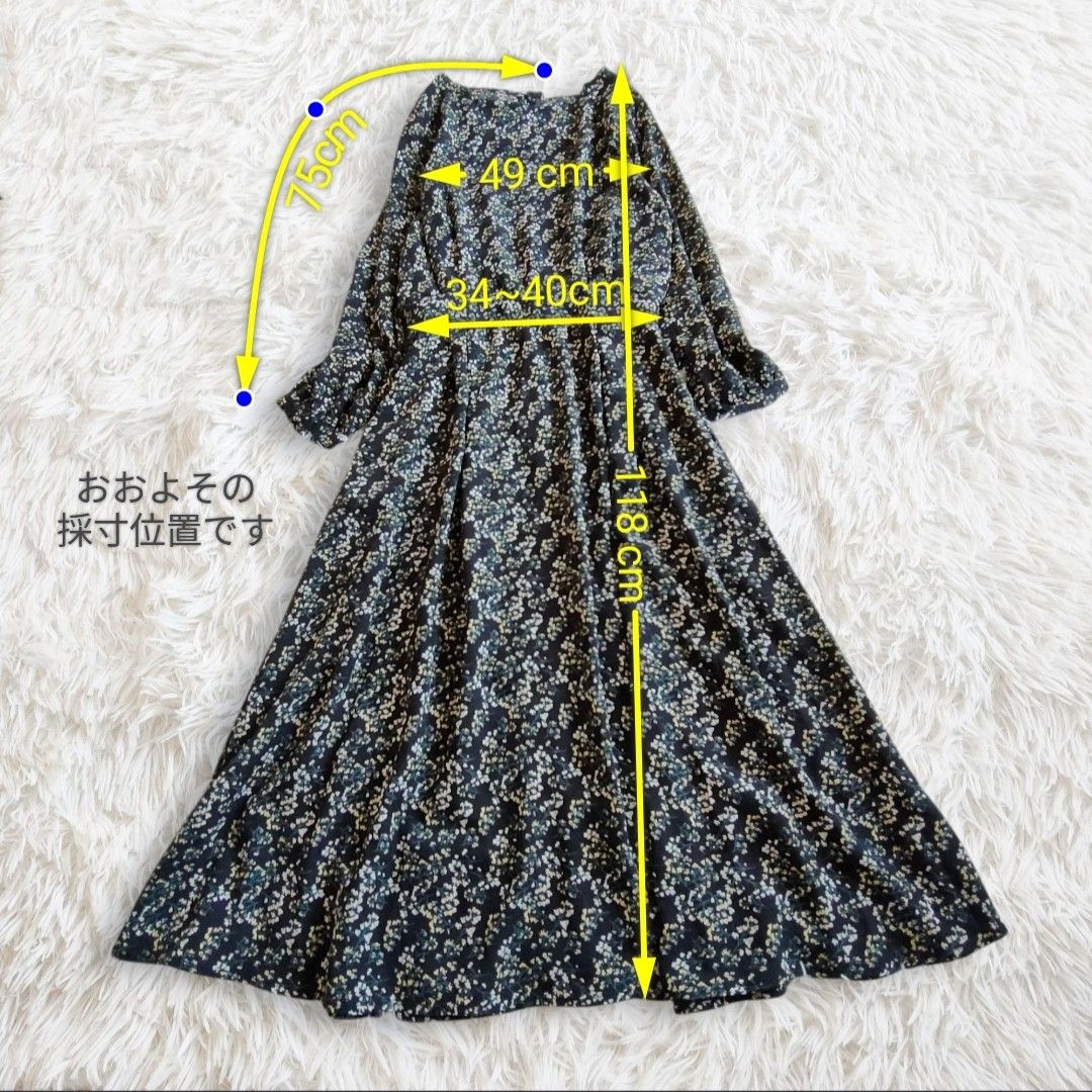 chocol raffine robe ショコラフィネローブ ワンピース 花柄 総 chocol raffine robe ショコラフィネローブ ワンピース 花柄 総